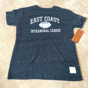 Mens retro brand east coast intramural league t-shirt